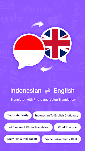 Android application English Turkish Translator screenshort