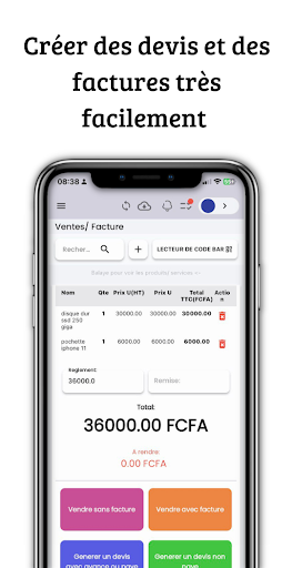MyStore - Gestion Commerciale Screen 2