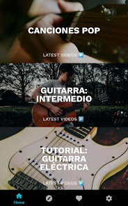 Screenshot 2 Aprender a tocar la guitarra android