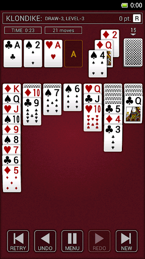 SolitaireR(Stalemate judgment) Screen 2