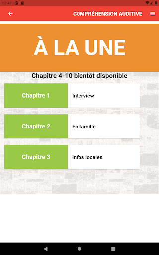 À La Une Screen 3