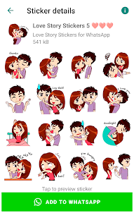 Stickers de amor para WhatsApp