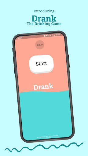Android application Drank - The Drinking Game screenshort
