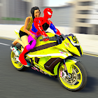 Spider Bike Taxi: Racing Game 1.5