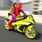 Superhero Bike Taxi Games Ride Apk