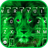 Neon Lion Keyboard Theme icon