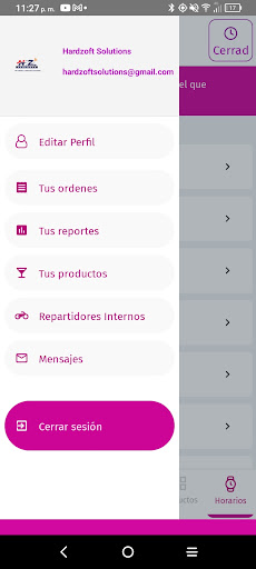 Quick Run Negocios Screen 2