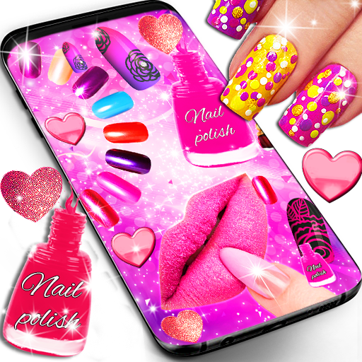 Nail art for girls wallpapers  Icon