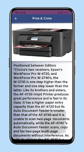Epson Pro WF3730 guide Screen 2