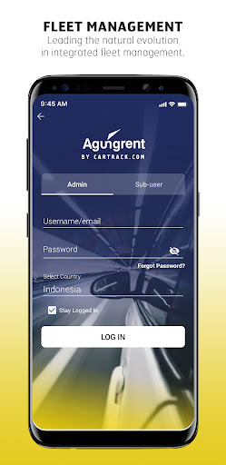 Android application Agungrent GPS CT screenshort