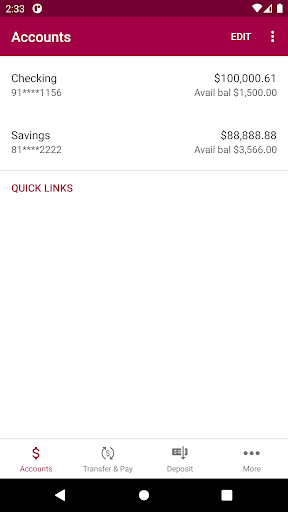IRCO COMMUNITY FCU Screen 3