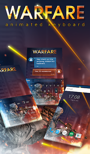 Warfare Keyboard Wallpaper HD 5.5.2 screenshots 1