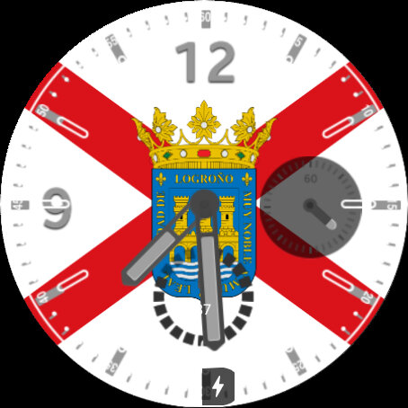 Esfera bandera de Logroño Screen 2