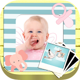 Photo frames for babies icon