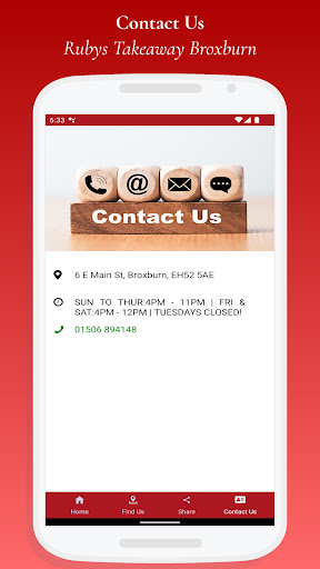 Rubys Takeaway Broxburn Screen 3