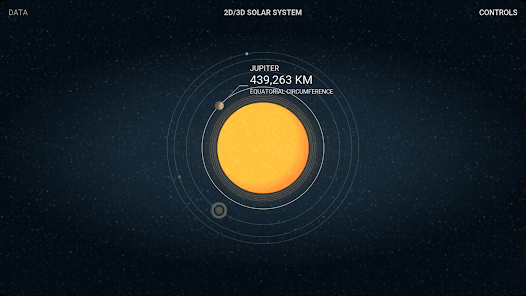Screenshot 3 2D / 3D Solar System android