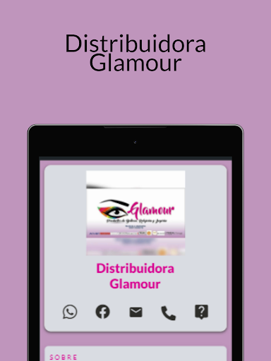 Distribuidora Glamour Screen 3