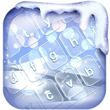 White Snow Winter Keyboard icon
