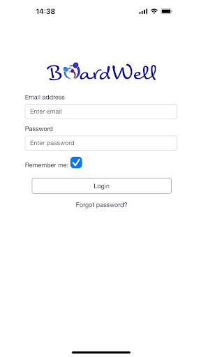 Android application BoardWell screenshort