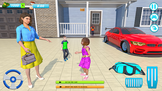 Mère Simulateur -Maman Jeux 3D