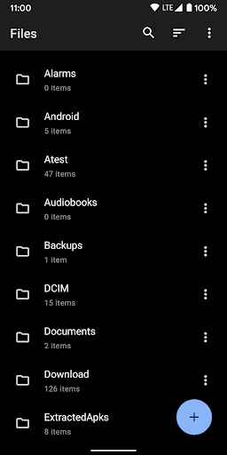 Android application Magic Files screenshort