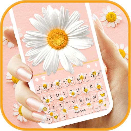 Lovely Daisy Keyboard Theme 8.7.1_0619 Icon