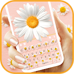 Cover Image of 下载 Lovely Daisy Keyboard Theme  APK