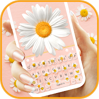 Тема для клавиатуры Lovely Daisy