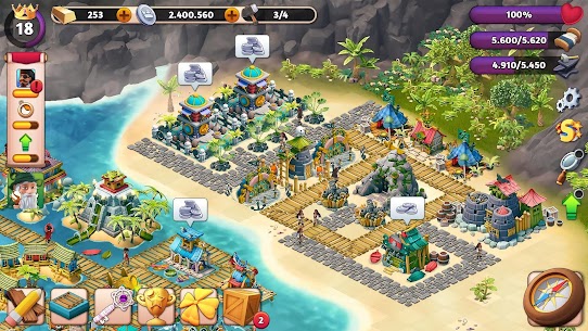 تحميل لعبة Fantasy Island Sim مهكرة 2022 للاندرويد 1