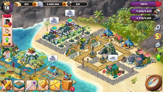 تحميل لعبة Fantasy Island Sim مهكرة اخر اصدار