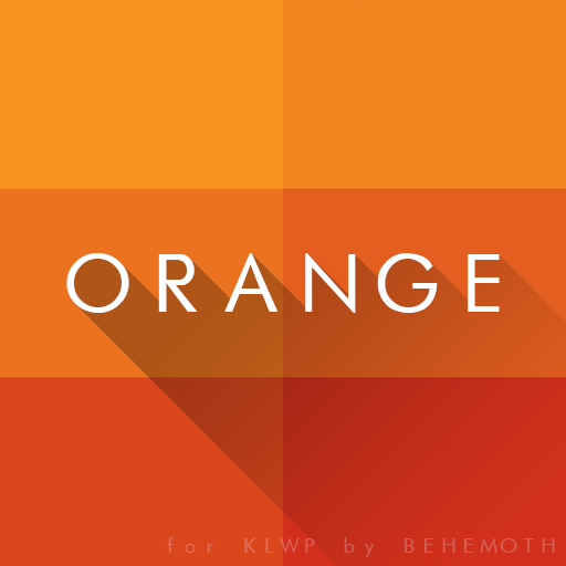 Orange Theme for KLWP 1.0 Icon
