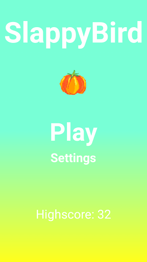 Android application Slappy Bird screenshort