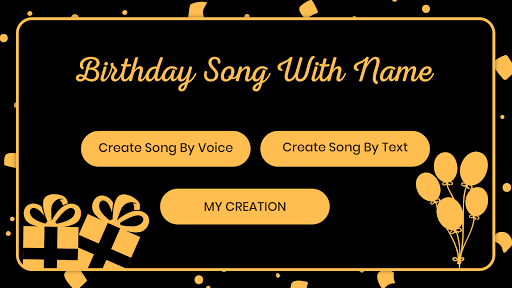 Android application Birthday Song With Name – Birt screenshort