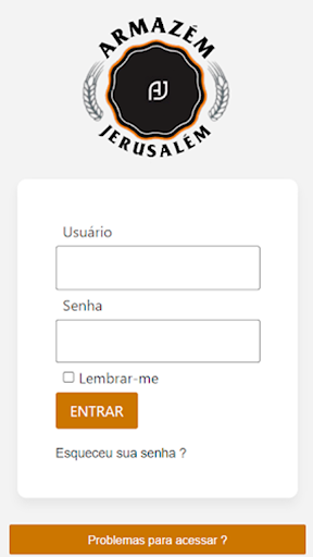 Android application Armazém Jerusalém screenshort