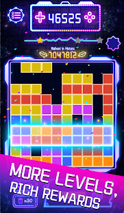 Punk Block Puzzle-Neon Classic Varies with device APK screenshots 5