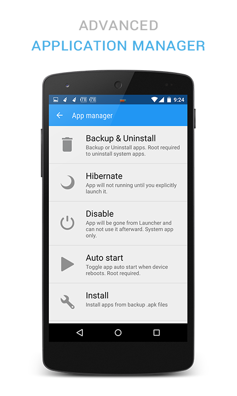Android application Smart Booster Pro screenshort