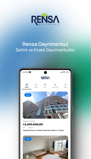 Android application Rensa Gayrimenkul screenshort