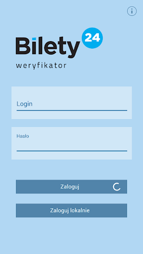 Android application Bilety24 – Weryfikator screenshort