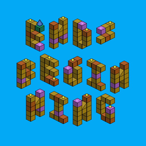 end=beginning - Tile Puzzle logo