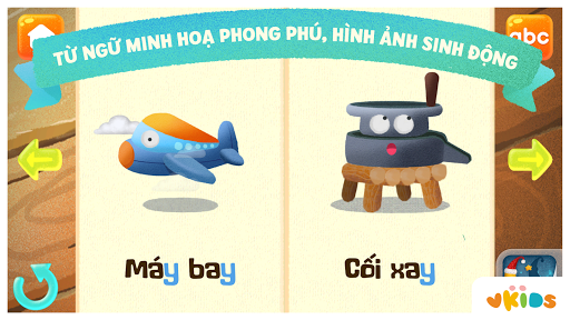 Screenshot of Bé Học Chữ Cái Tiếng Việt - Vk