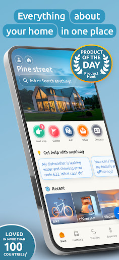 Android application Homer: The Home Management App screenshort