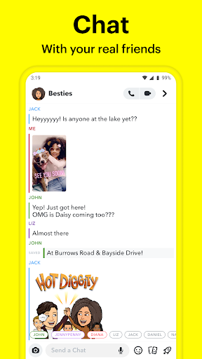 Snapchat 11.35.0.37 APK screenshots 2