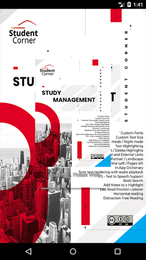 Android application Study Management screenshort