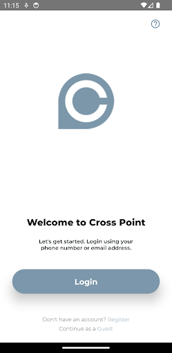 Android application Cross Point Church screenshort