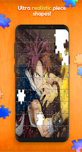 Captura 7 Jigsaw Puzzle Fairy Tail Anime android