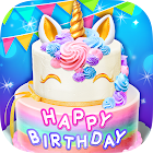 Unicorn Birthday Cake - Happy Birthday 1.0