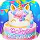 Unicorn Birthday Cake - Happy Birthday