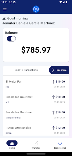 Wallet365 Screen 3