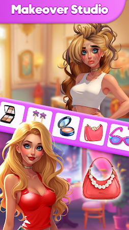 Game screenshot Merge Makeover - Makeup Games hack