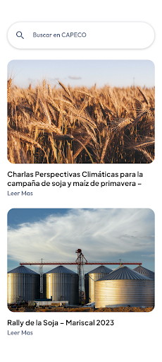 Android application CAPECO Paraguay screenshort
